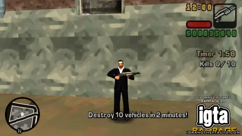 GTA Liberty City Stories Rampage 20 Details