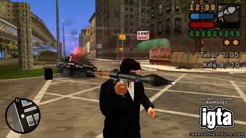 GTA Liberty City Stories Rampages In Action 1