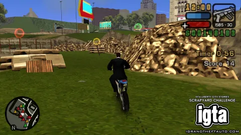 GTA Liberty City Stories Scrapyard Challenge Action 4