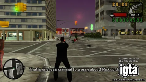 GTA Liberty City Stories See The Sight Before Your Flight Mugger 2
