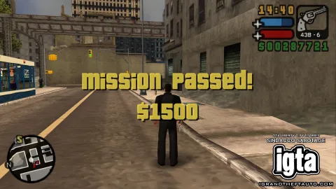 GTA Liberty City Stories Sindacco Sabotage 11