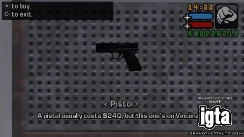 GTA Liberty City Stories Snuff 5