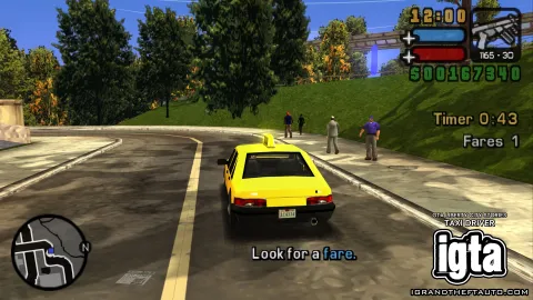 GTA Liberty City Stories Taxi Driver Action 2