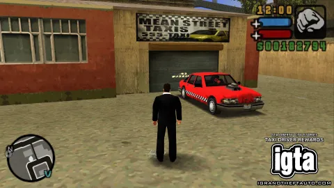 GTA Liberty City Stories Taxi Driver Bickle 79 No Light