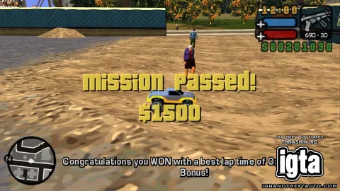 GTA Liberty City Stories Thrashin Rc Completed