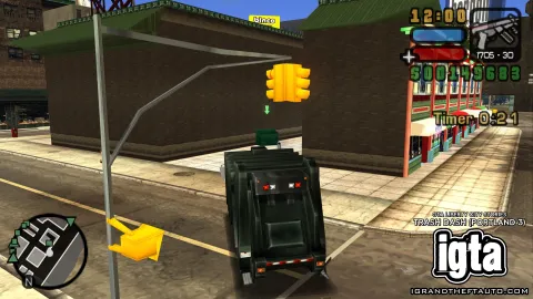 GTA Liberty City Stories Trash Dash Portland 3