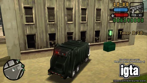 GTA Liberty City Stories Trash Dash Portland 9