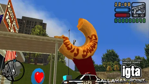 GTA Liberty City Stories Unique Jumping 2