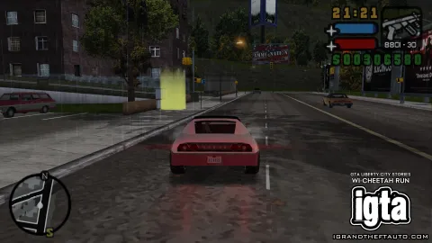 GTA Liberty City Stories Wi Cheetah Run 1