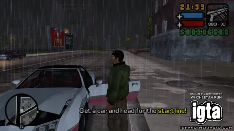 GTA Liberty City Stories Wi Cheetah Run 3