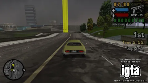 GTA Liberty City Stories Wi Cheetah Run 8