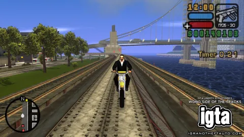 GTA Liberty City Stories Wong Side Of The Tracks Action 2
