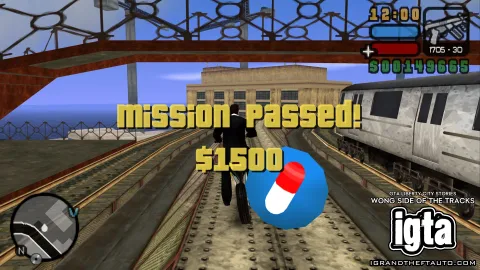 GTA Liberty City Stories Wong Side Of The Tracks Completed 2