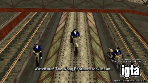 GTA Liberty City Stories Wong Side Of The Tracks Intro 2