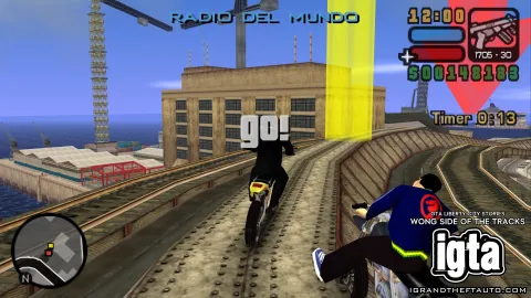 GTA Liberty City Stories Wong Side Of The Tracks Intro 3