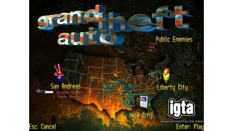 GTA San Andreas Menu