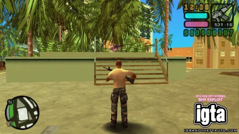 GTA Vice City Stories BMX Exploit 13