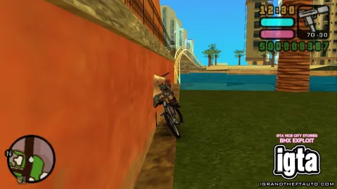 GTA Vice City Stories BMX Exploit 4