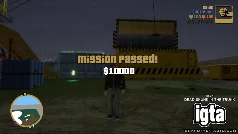 GTA 3 Dead Skunk In The Trunk 16