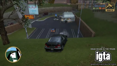 GTA 3 Dead Skunk In The Trunk 3