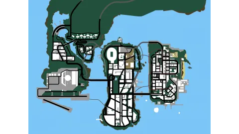 GTA 3 Definitive Edition Map