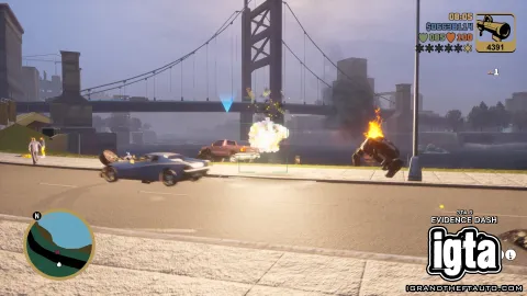 GTA 3 Evidence Dash 9