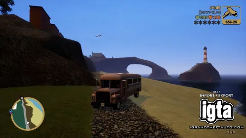 GTA 3 Import Export Bus