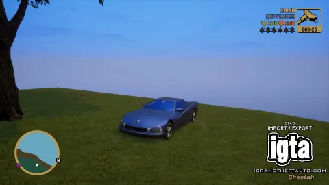 GTA 3 Import Export Cheetah