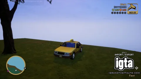 GTA 3 Import Export Taxi