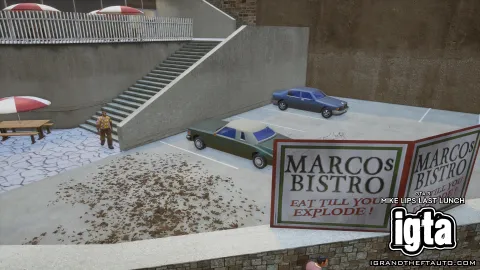 GTA 3 Mike Lips Last Lunch 13