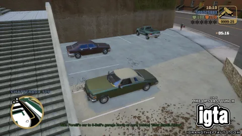 GTA 3 Mike Lips Last Lunch 5