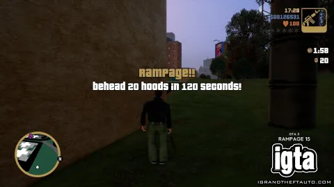 GTA 3 Rampage 15 Details