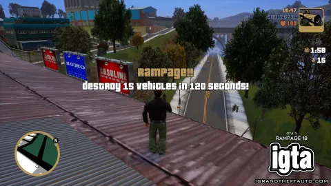 GTA 3 Rampage 18 Details