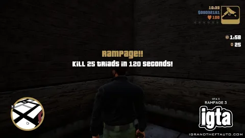 GTA 3 Rampage 3 Details