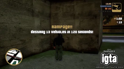 GTA 3 Rampage 6 Details