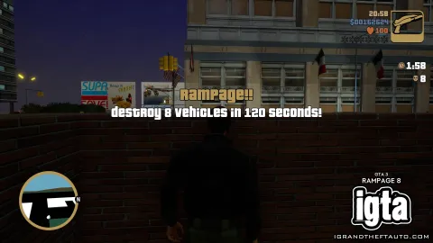 GTA 3 Rampage 8 Details