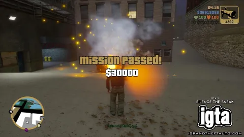 GTA 3 Silence The Sneak 14