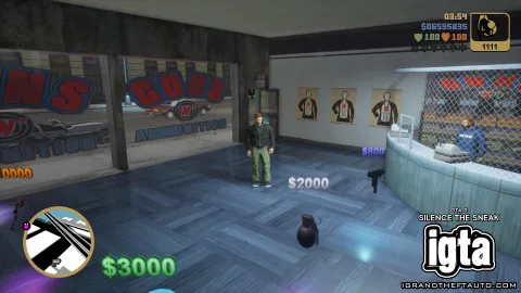 GTA 3 Silence The Sneak 5