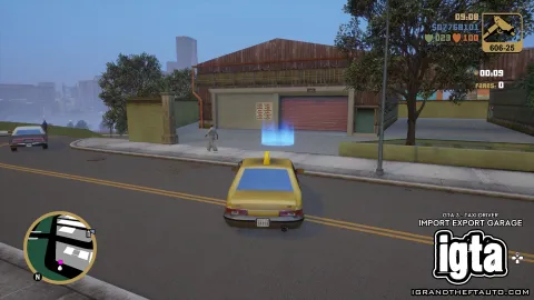 GTA 3 Taxi Driver -  Import Export Garage Shoreside