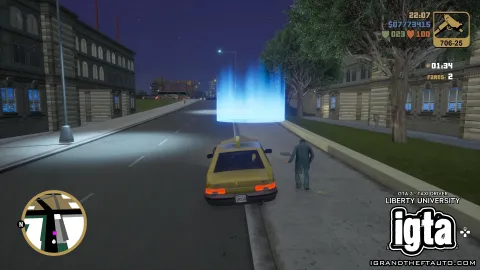 GTA 3 Taxi Driver -  Liberty University