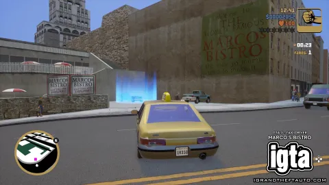 GTA 3 Taxi Driver -  Marcos Bistro