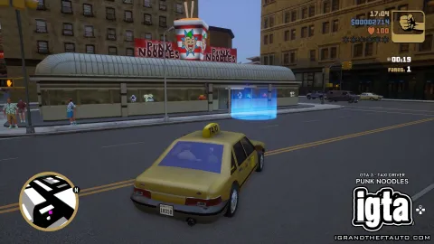 GTA 3 Taxi Driver -  Punk Noodles