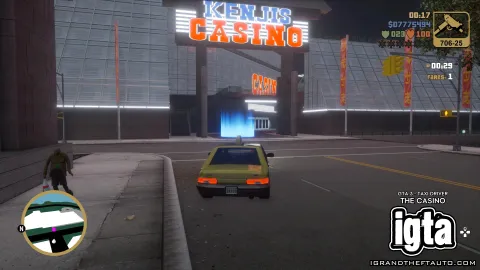 GTA 3 Taxi Driver -  The Casino