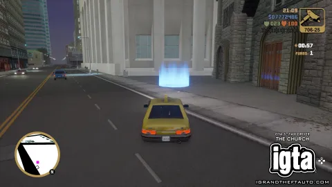 GTA 3 Taxi Driver -  The Church