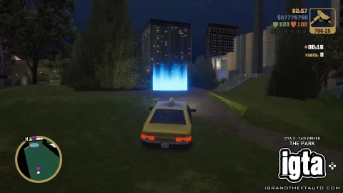 GTA 3 Taxi Driver -  The Park Staunton
