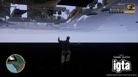 GTA 3 Tunnel Glitch 11