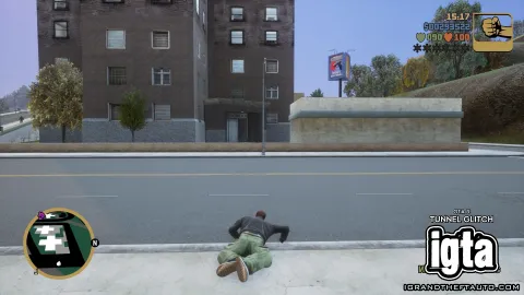 GTA 3 Tunnel Glitch 12