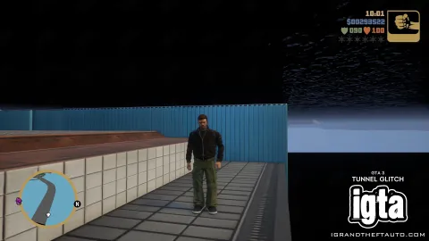 GTA 3 Tunnel Glitch 6