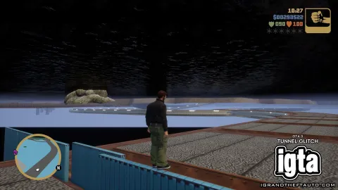 GTA 3 Tunnel Glitch 7