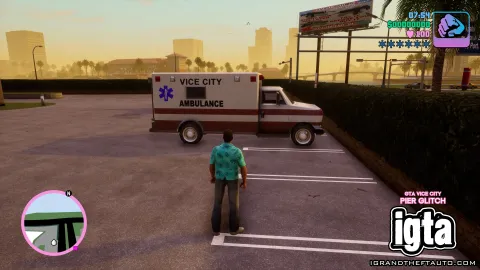 GTA Vice City Pier Glitch 2